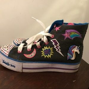 Sketched Light Up Shoes